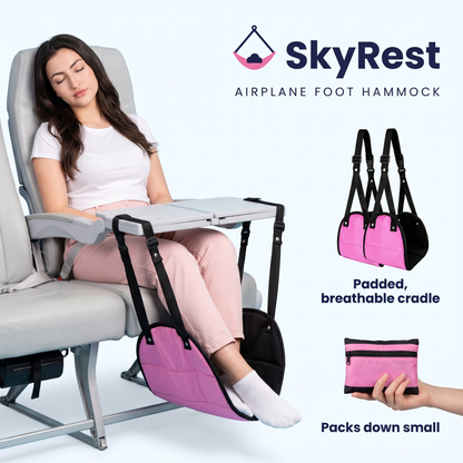 Skyrest™ Foot Hammock Travel Sleep Set
