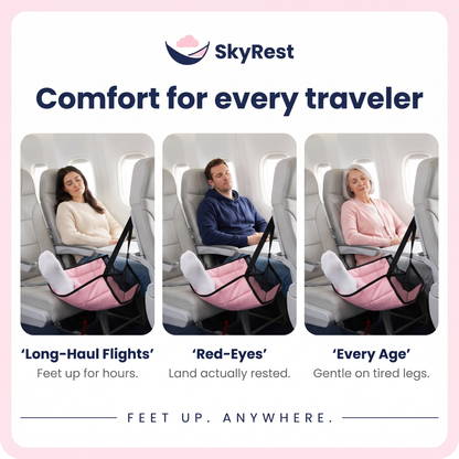 Skyrest™ Foot Hammock Travel Sleep Set